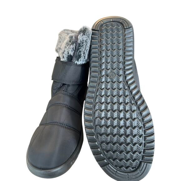 Aizonme Women’s Gray Winter Snow Boots Size 9 Faux Fur Lined, Non-Slip Sole - Picture 10 of 10